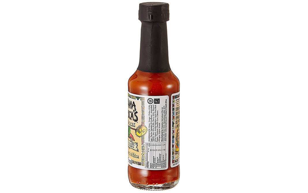 Mama Africa's Chilli Mint Zulu Sauces    Glass Bottle  125 millilitre